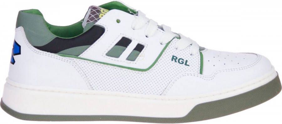 Romagnoli Wit-Groene Sneaker