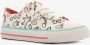 Scapino Canvas kinder sneakers met unicorn print Wit - Thumbnail 1