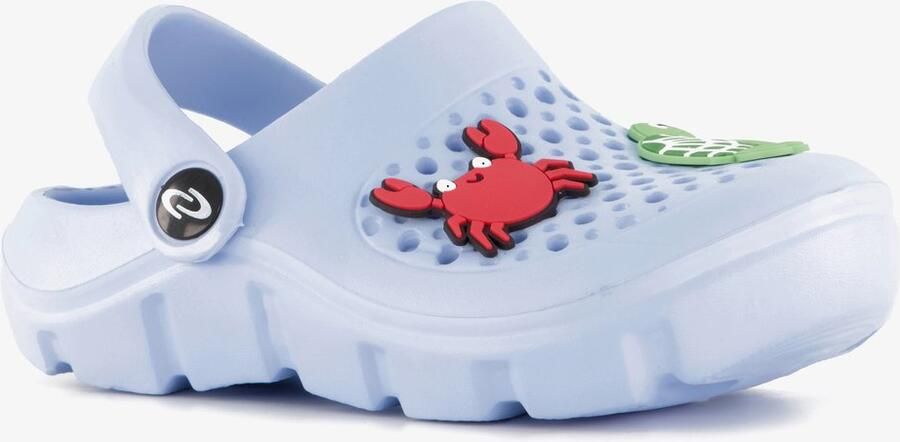 Scapino Jongens klompen met zeedieren lichtblauw Clogs