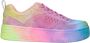 Skechers Court High Electric Remix Meisjes Sneakers Multicolour - Thumbnail 1