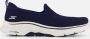 Skechers Go Walk 7 Ivy Dames Instappers Donkerblauw;Wit - Thumbnail 1