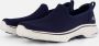 Skechers Go Walk 7 Ivy Dames Instappers Donkerblauw;Wit - Thumbnail 4