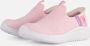 Skechers Slip On Ultra Flex Sneakers roze Textiel Dames - Thumbnail 2