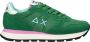 Sun68 Groene Ally Solid Nylon Sneakers voor Dames Green Dames - Thumbnail 1
