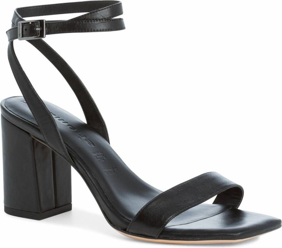 Tamaris Zwarte elegante open sandalen Zwart Dames