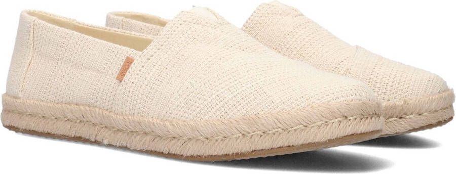 TOMS Shoes ALPARGATA ROPE 2.0 Instappers Wit beige