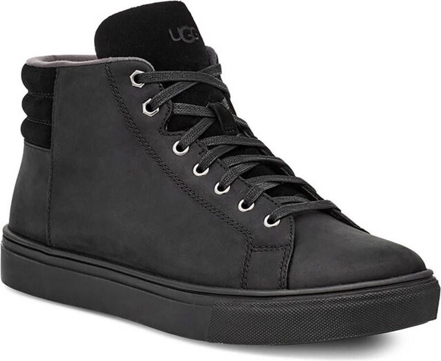 UGG Baysider High Weather Sneakers Heren Black Tnl Leather