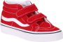 Vans SK8-Mid Reissue V Mid Reissue-V sneakers rood wit Canvas 27 - Thumbnail 3