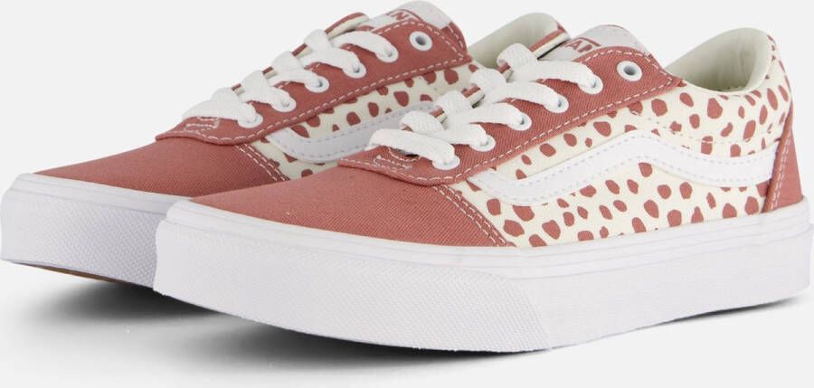 Vans Ward Dots Sneakers roze Canvas Dames