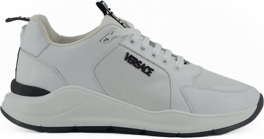 Versace Witte kalfsleren sneakers White Heren