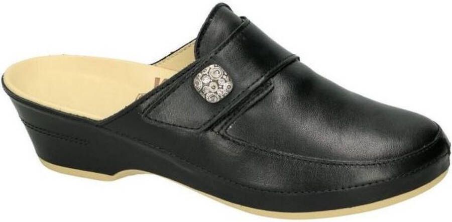 Vital -Dames zwart slippers & muiltjes - Foto 2