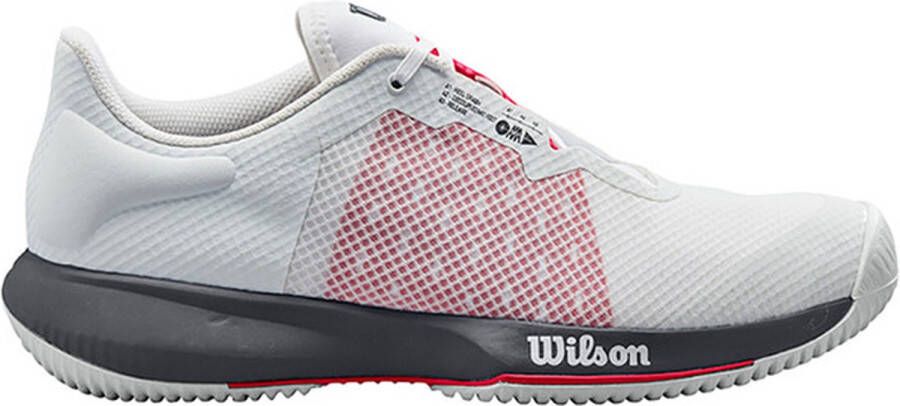 Wilson Kaos Swift Heren Sportschoenen Tennis Smashcourt White Red