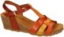 Yokono -Dames combinatie kleuren sandalen - Thumbnail 1