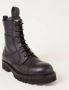 Dolce & Gabbana Boarded Calfskin Boots With Extra-Light Sole - Thumbnail 2