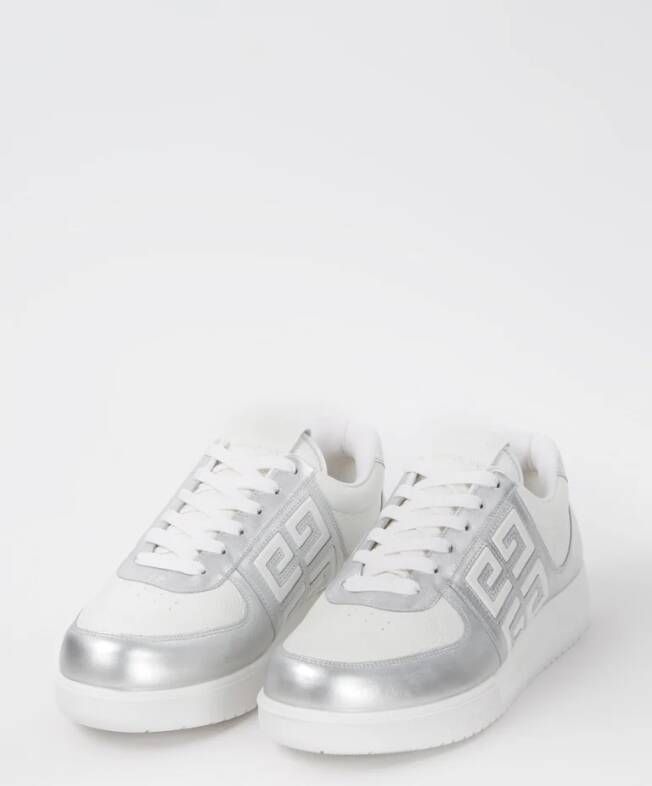 Givenchy G4 sneaker van kalfsleer met metallic finish