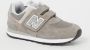 New Balance 574 sneakers grijs lichtgrijs Suede Meerkleurig 32.5 - Thumbnail 1