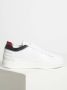 Tommy Hilfiger Witte Sneakers voor Heren met Contrasterende Details Wit Heren - Thumbnail 4