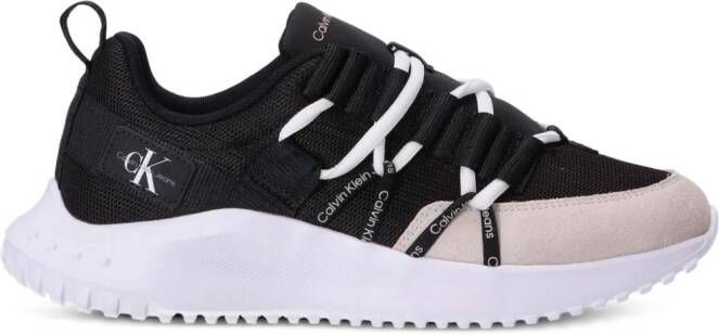 Calvin Klein Sneakers met elastisch kant Zwart