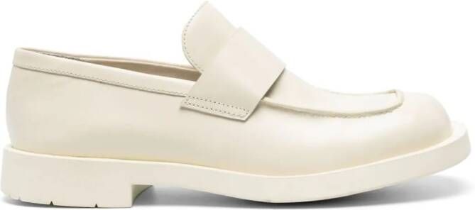 CamperLab MIL 1978 chunky leather loafers Beige