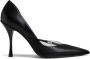 Dsquared2 pointed-toe leather pumps Zwart - Thumbnail 1
