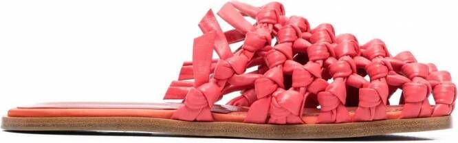 ETRO Geweven sandalen Roze