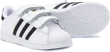 adidas Kids Superstar sneakers met klittenband Wit