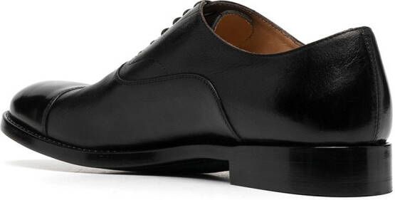 Alberto Fasciani Oxford leren schoenen Zwart