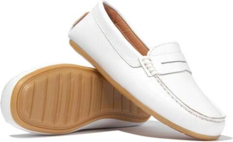 ANDANINES Leren loafers Wit