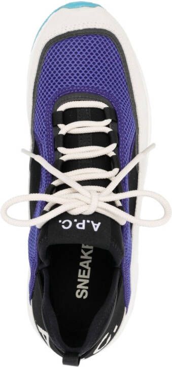 A.P.C. Run Around low-top sneakers Blauw