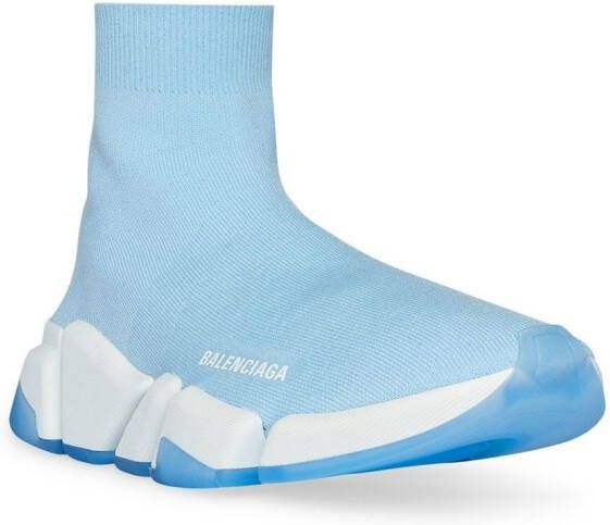 Balenciaga Speed 2.0 high-top sneakers Blauw
