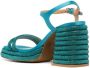 Castañer Victoria sandalen verfraaid met stras Blauw - Thumbnail 3