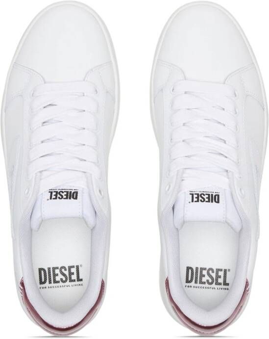 Diesel S-Athene Bold leren sneakers Wit