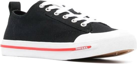 Diesel S-Athos Low W canvas sneakers Zwart