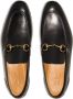 Gucci Zwarte Leren Loafers met Gouden Details Black Heren - Thumbnail 6