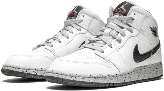 Jordan Kids Air Jordan 1 Mid (GS) sneakers Wit