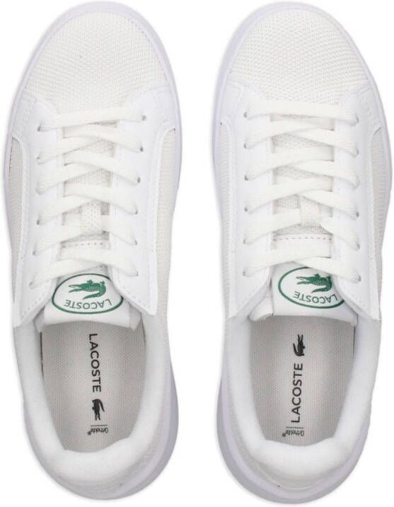 Lacoste Carnaby mesh sneakers Wit