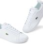 Lacoste Carnaby Pro BL leren sneakers Wit - Thumbnail 4