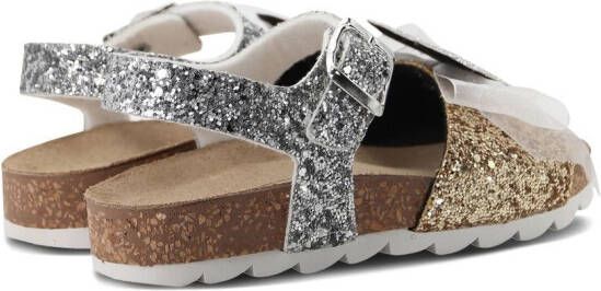 Moa Kids Minnie sandalen met glitter Goud