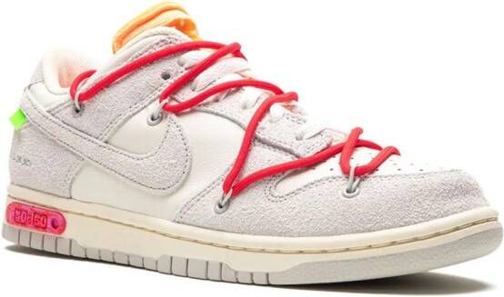 Nike Dunk Low "Off-White Lot 40" sneakers Wit
