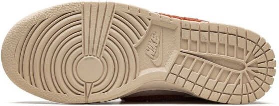 Nike "Dunk Low Terry Swoosh sneakers " Beige
