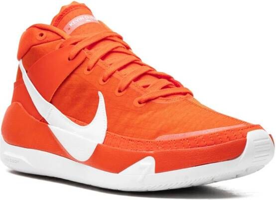 Nike KD13 TB "Team Orange White-White" sneakers Oranje