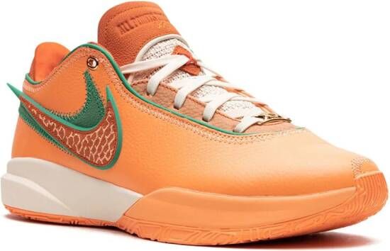Nike LeBron 20 "FAMU x APB Safety Orange" sneakers Oranje