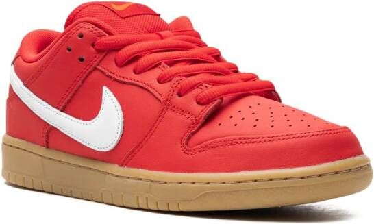 Nike SB Dunk Low Pro "University Red Gum" sneakers Rood