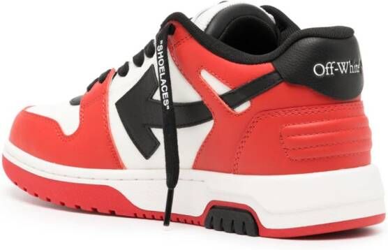 Off-White Out Of Office sneakers Rood
