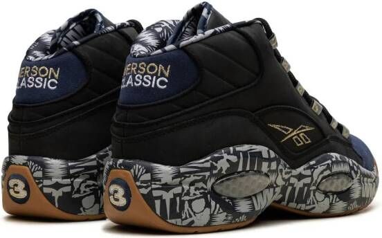 Reebok Question Mid "Iverson Classic" sneakers Zwart