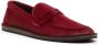 The Row penny-slot brushed loafers Rood - Thumbnail 2