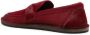 The Row penny-slot brushed loafers Rood - Thumbnail 3