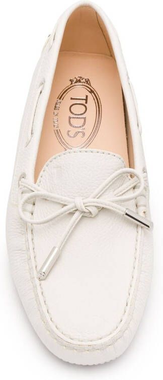 Tod's Loafers met ringlets Wit
