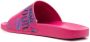 Versace Jeans Couture Slippers met 'Barocco' print Roze - Thumbnail 3