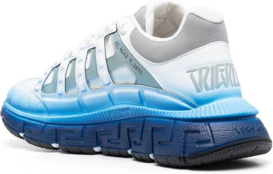 Versace Trigreca low-top sneakers Blauw